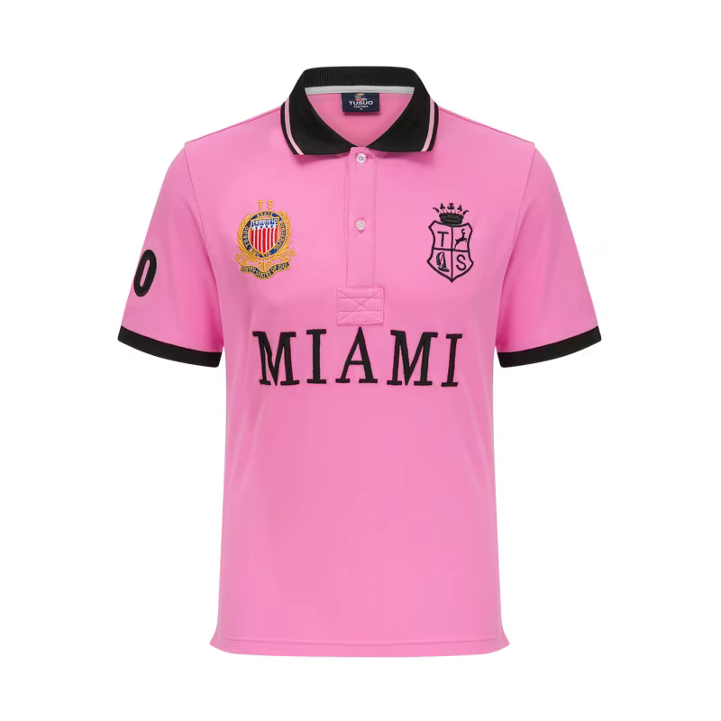 Polo à manches courtes en pur coton pour hommes, t-shirt à col, décontracté, sport, classique, rouge