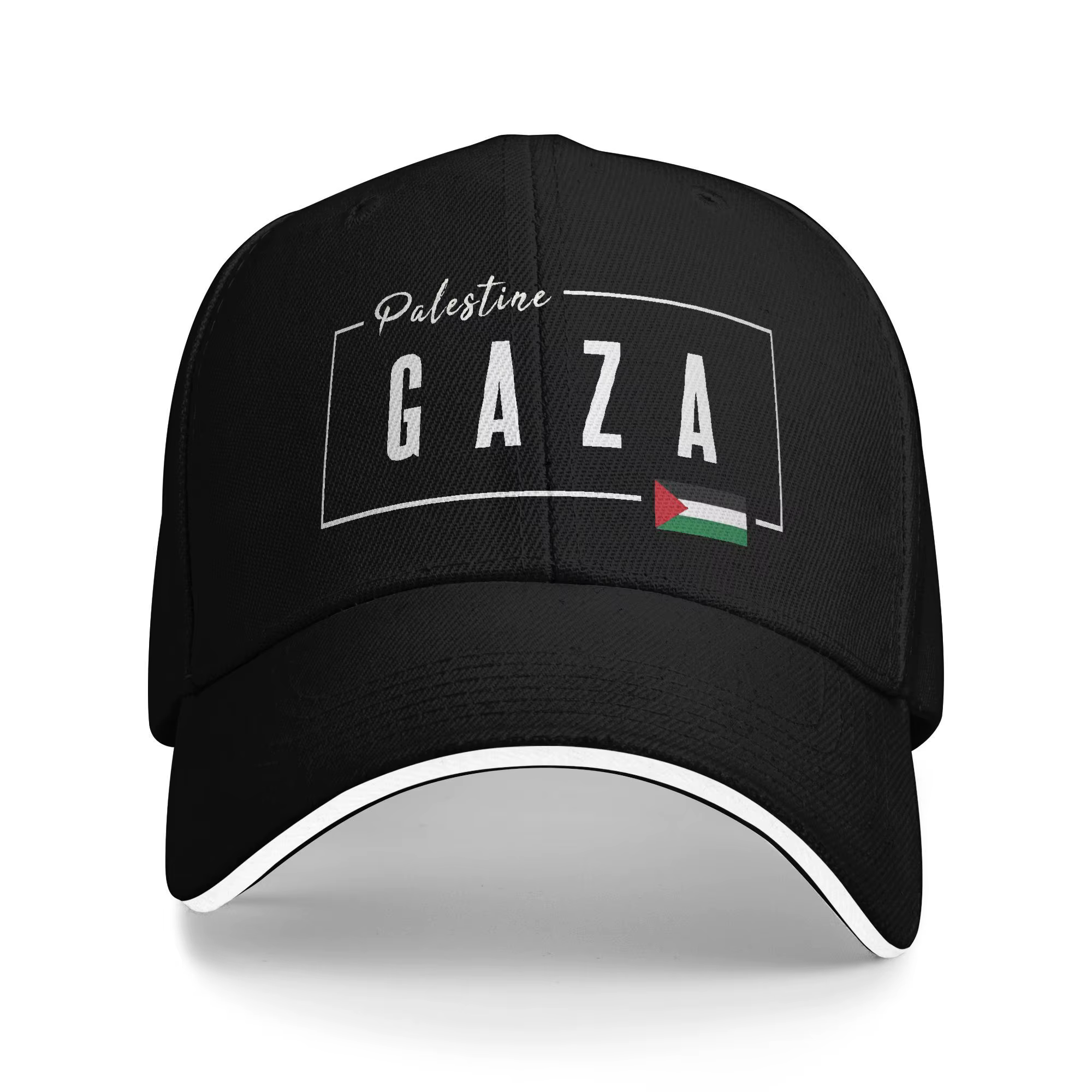 Casquette de Baseball décontractée d'été, drapeau de Gaza Palestine, chapeau de camionneur de Sport 