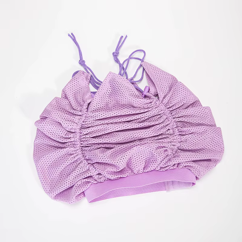 Bonnet de nettoyage en filet pour sécher les cheveux bouclés, cordon réglable, Bonnet pour sécher le