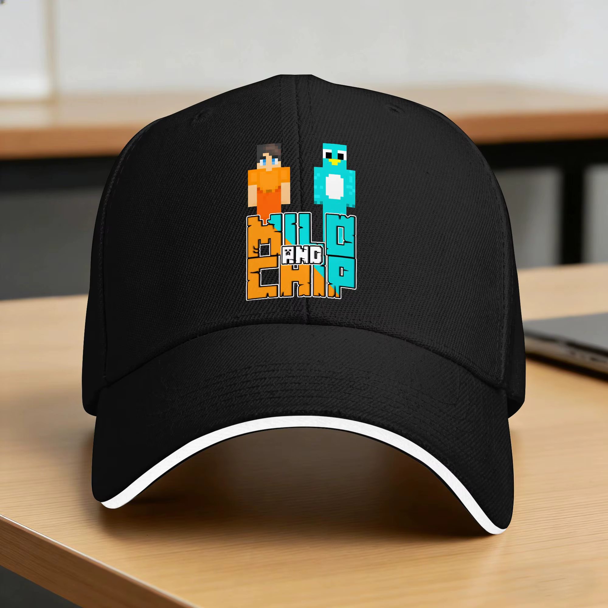 Casquette de baseball décontractée d'été Milo et Chip, chapeaux de sport hip-hop pour hommes adultes