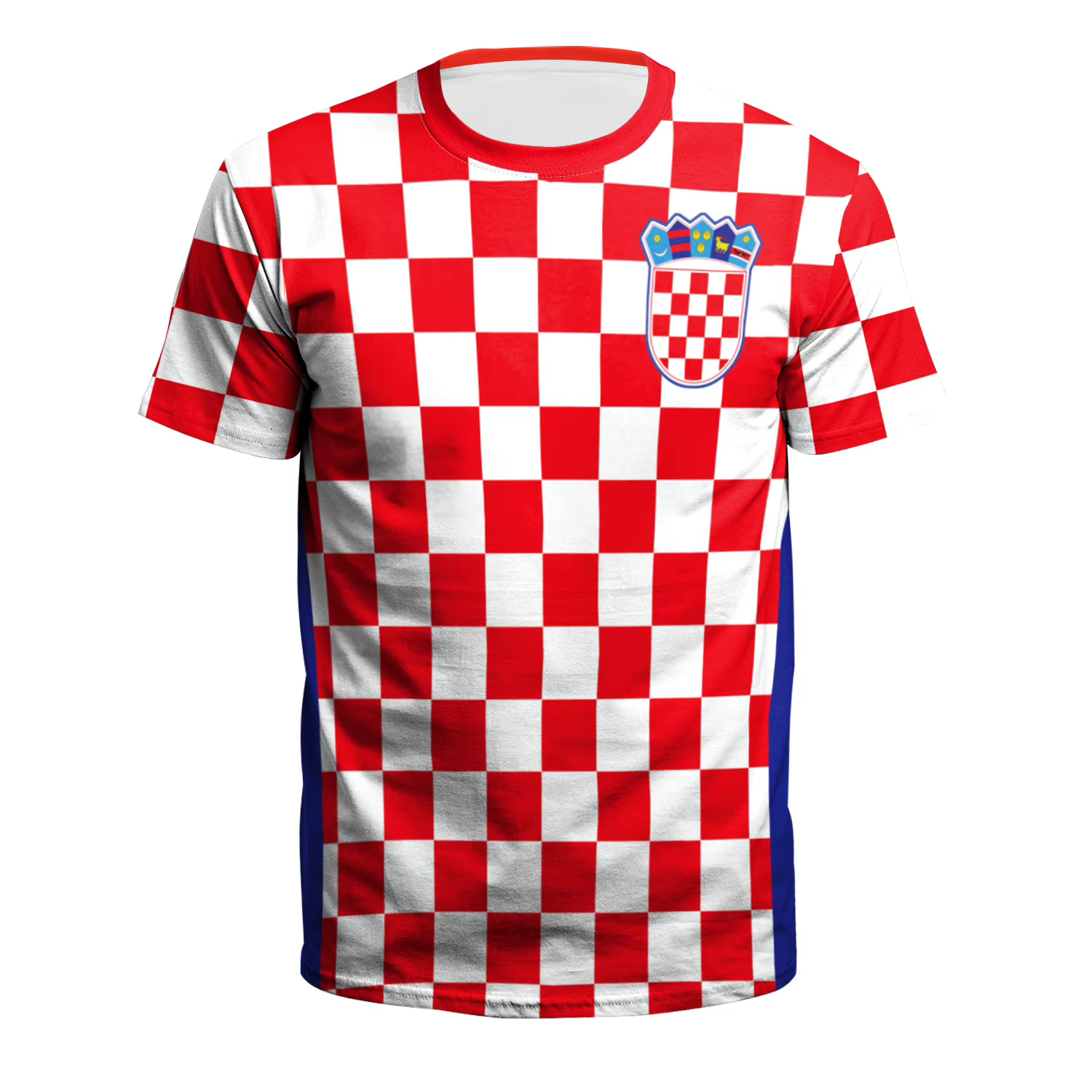 Jersery Croatia-T-shirt de football HR Feel pour hommes, haut de football à la mode, vêtements unise