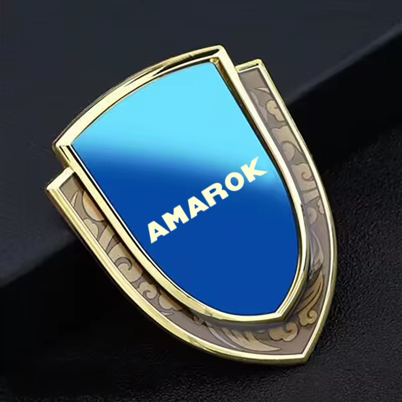 Autocollants de voiture 3D en métal, accessoires automobiles pour vw volkswagen amarok