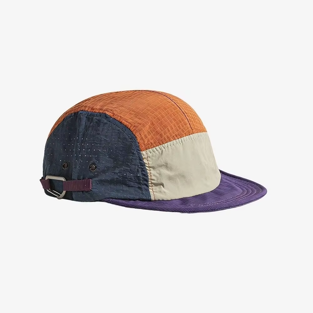 Casquettes de baseball pour hommes à 5 panneaux, légères, respirantes, à séchage rapide, avec protec