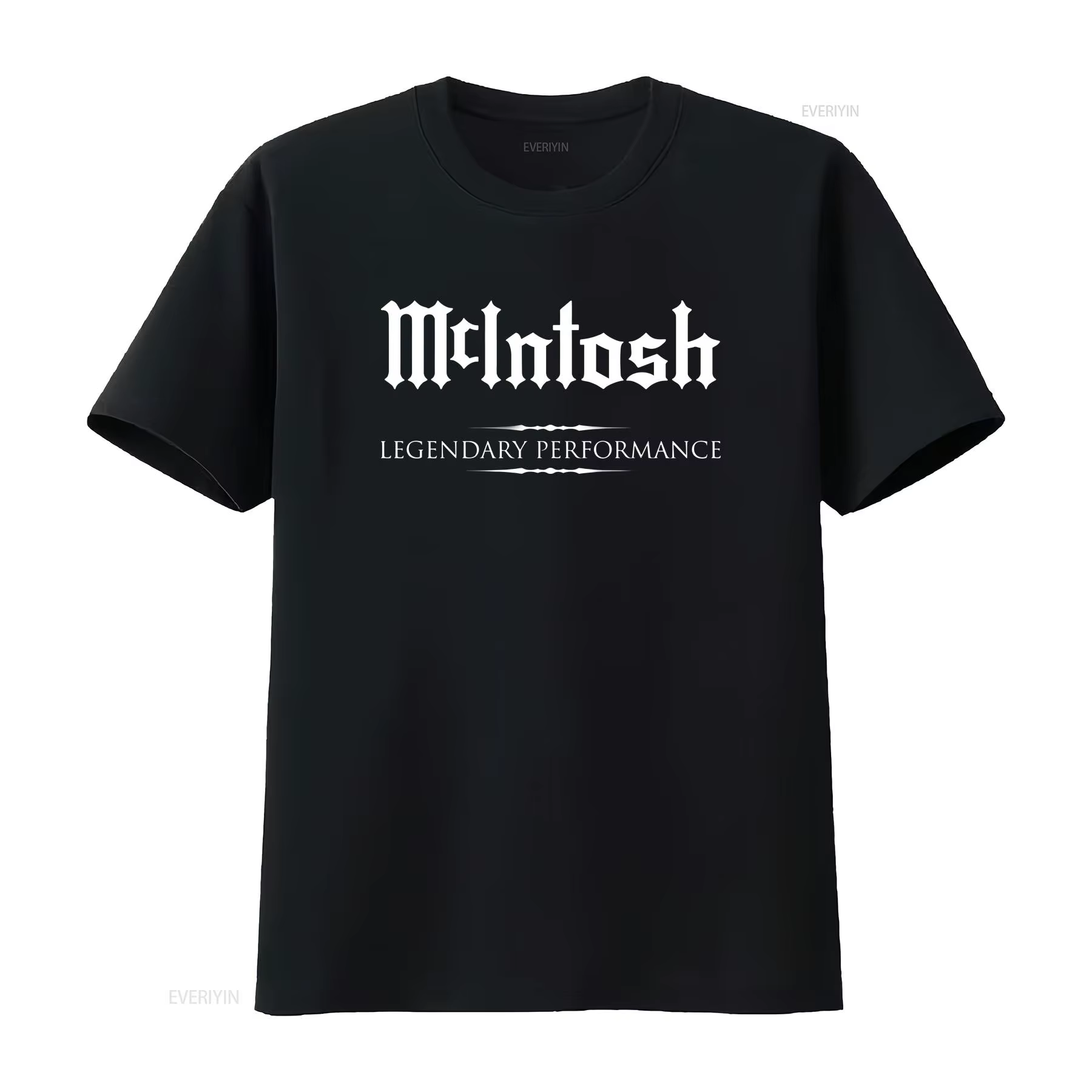 McIntosh Amplifiers T-shirt pour homme, style américain vintage, délavé, polyvalent, pour un usage q