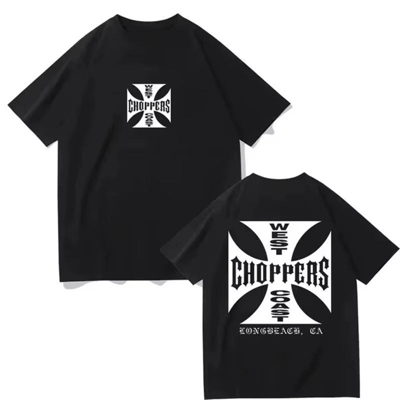 T-shirt graphique unisexe Logo Art 2026 West, tendance et polyvalent, pour l'été, style streetwear