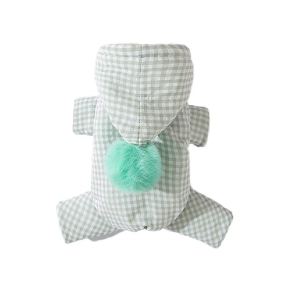 Combinaison pour chien, motif à carreaux, vêtements chauds d'hiver pour chien, combinaison confortab