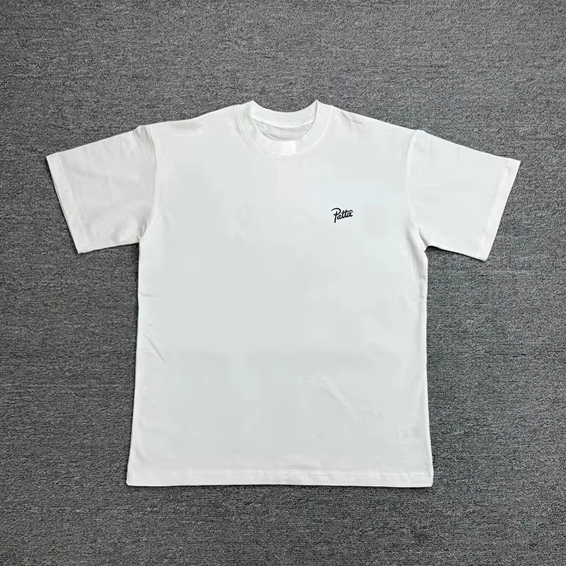 T-shirt classique avec logo P Dutch Street Fashion Brand, en coton, avec motif graphique, pour homme
