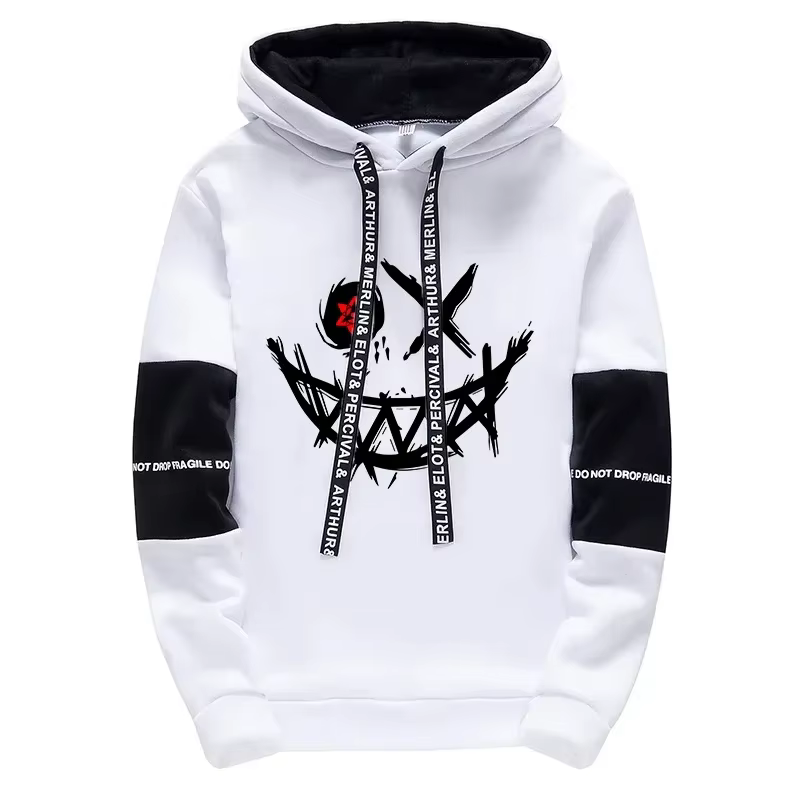 Sweat-shirt à capuche pour hommes, toutes saisons, survêtement de Sport décontracté, mode urbaine, S