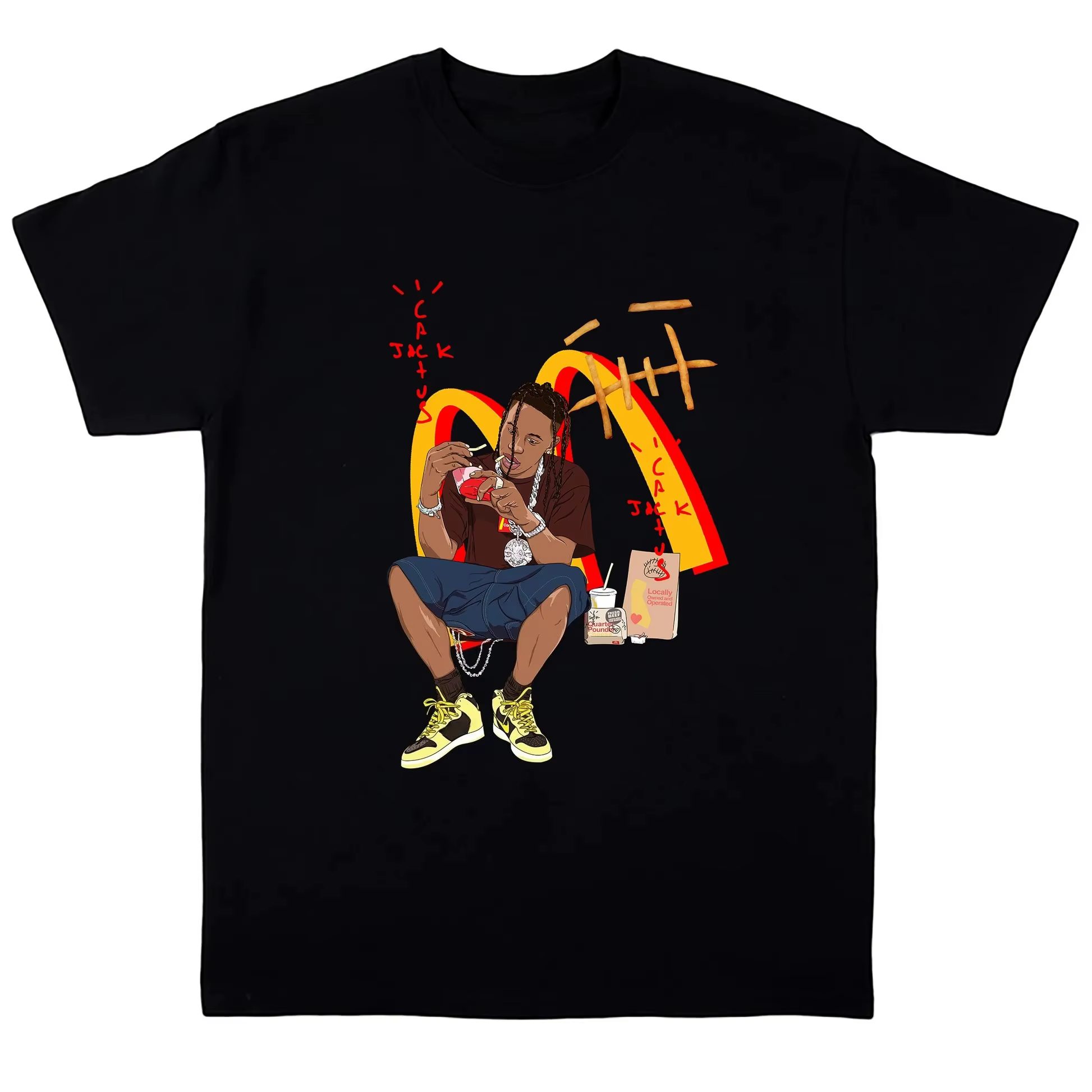 Travis Scott – t-shirt unisexe 100% coton avec graphismes créatifs, nouvelle mode été 2026, t-shirt 