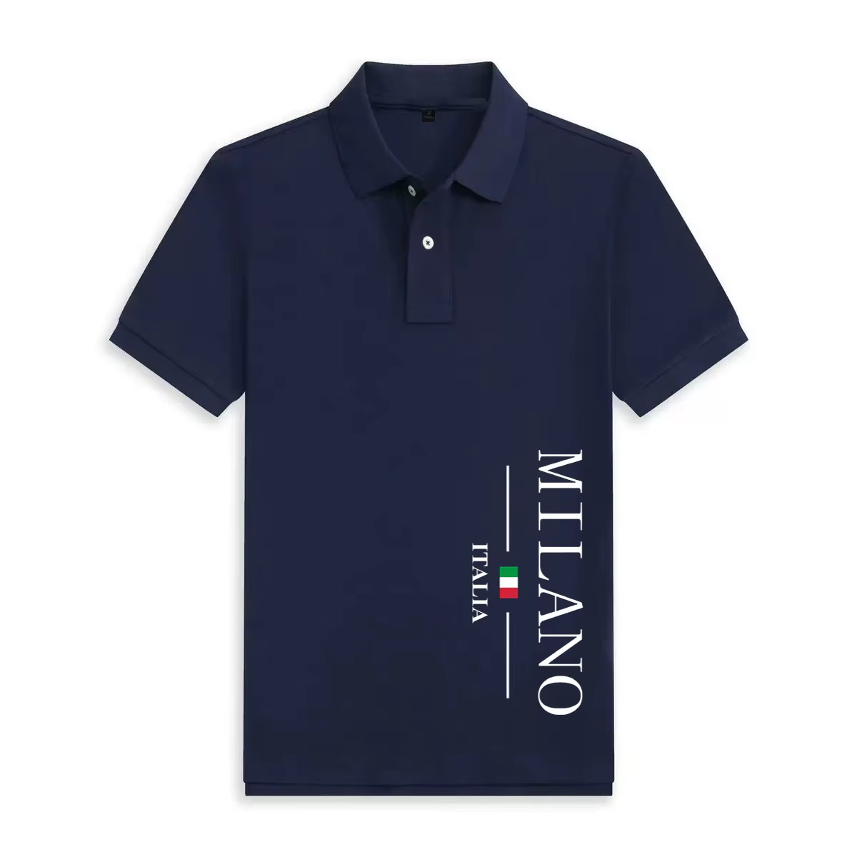Polo homme Milan, nouveau design imprimé, été, décontracté, confortable, t-shirt à manches courtes d