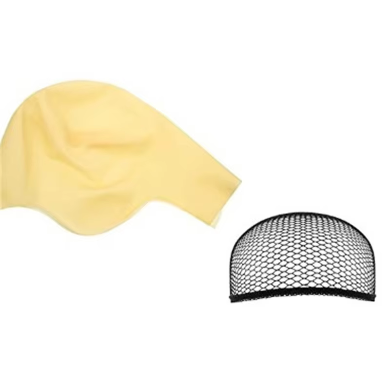 Fausse tête chauve en latex drôle, casquette de perruque Skinhead, robe de soirée de film de paupièr
