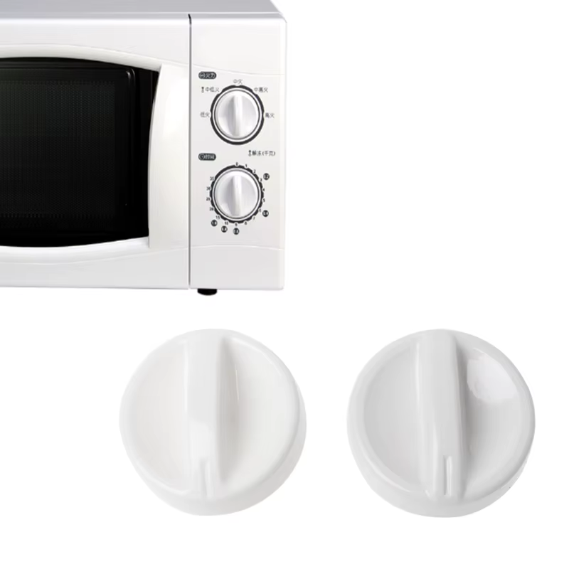 Bouton rotatif universel pour four à micro-ondes, en plastique, interrupteur commande minuterie, 2 p