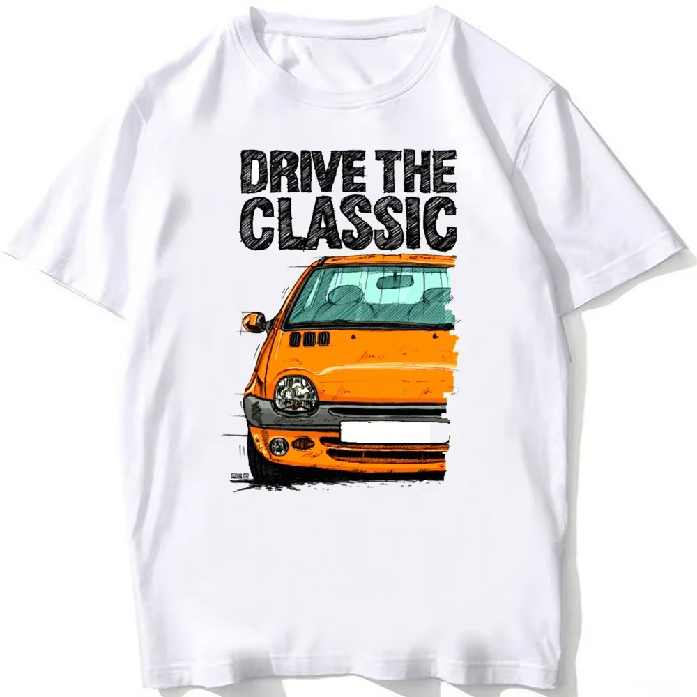 T-Shirt à manches courtes pour hommes, modèle Drive A Legend Twingo Late Halogen, voiture de sport, 