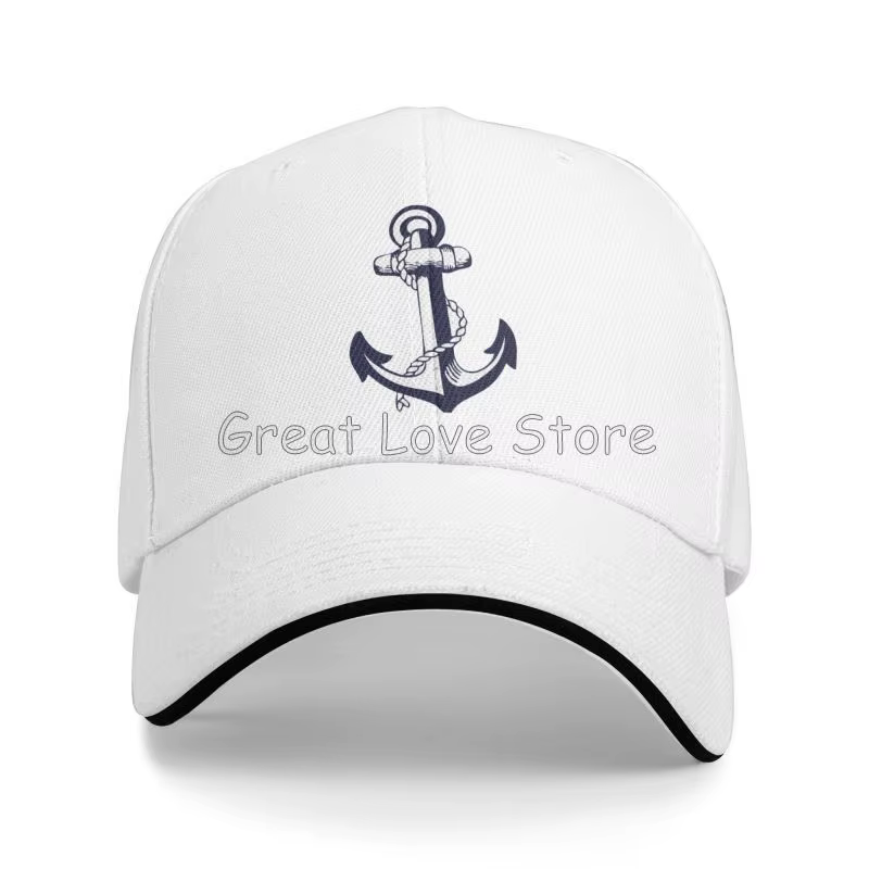 Ancre casquette de Baseball ancre nautique Marine pare-soleil chapeau marin bateau nautique océan me