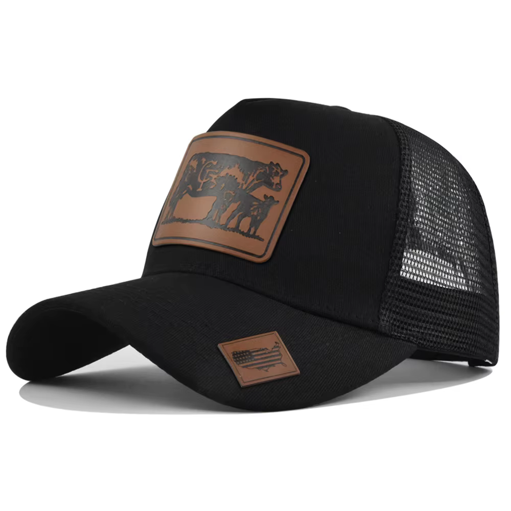 Casquettes de baseball de luxe à motif animal (taureau), casquettes snapback pour hommes et femmes, 