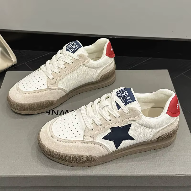 Nouvelles baskets pour femmes automne 2024, couleur contrastée, semelle épaisse, décontractées, mode