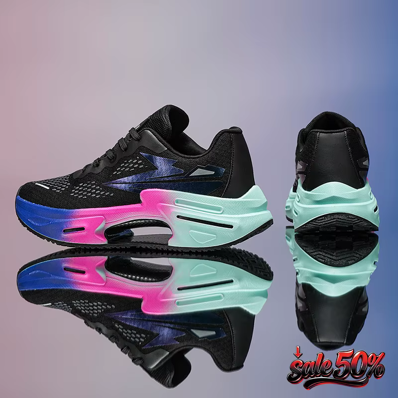 Chaussures de course pour hommes, plaque en carbone, baskets professionnelles à amorti, chaussures d
