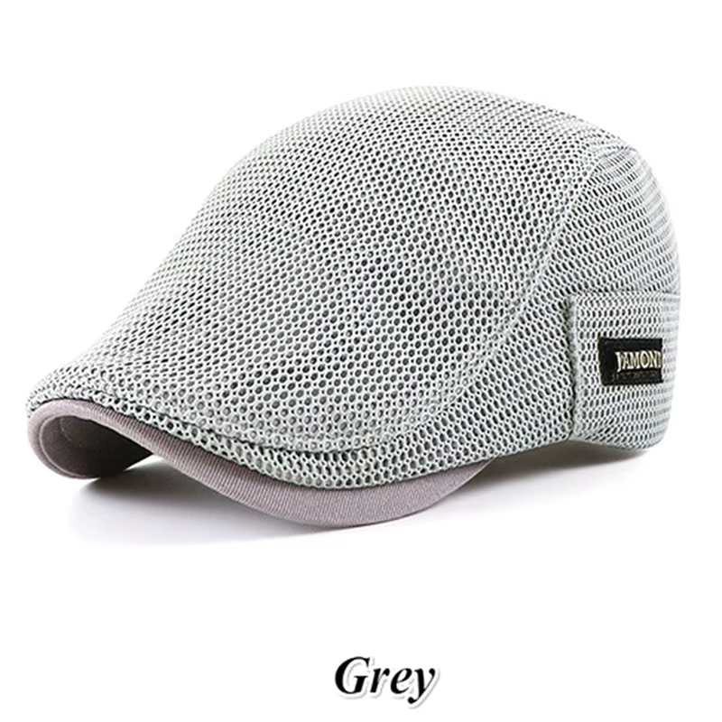 Casquette de baseball en maille respirante pour hommes, chapeau de papa d'été, chapeaux de pêche en 