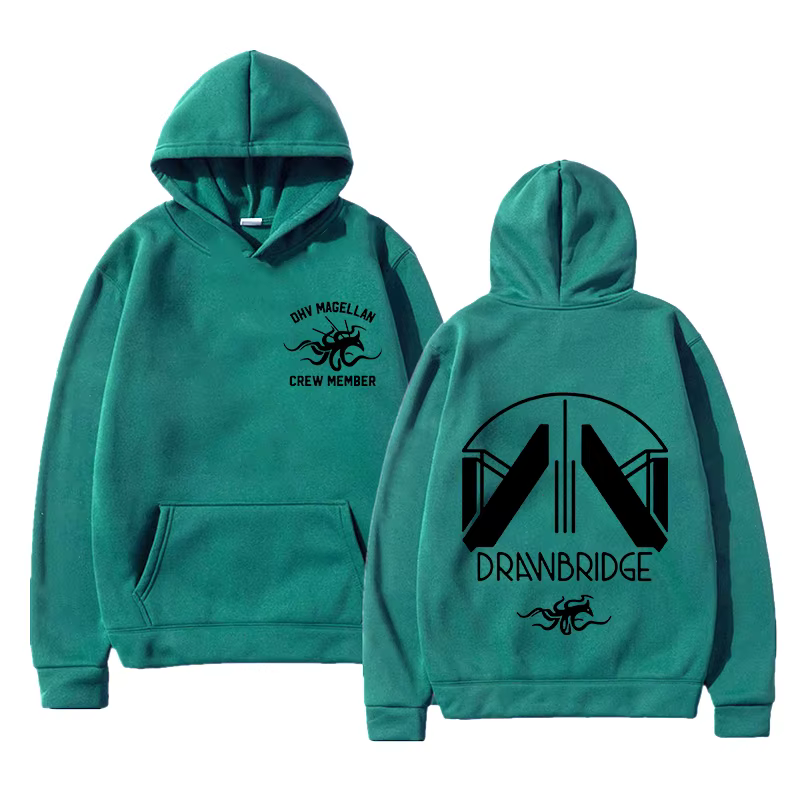 DHV MAGELLAN Crew Member Hoodie Game DEATH STRANDING 2 on The Beach Pullover Fashion Design unisexe 