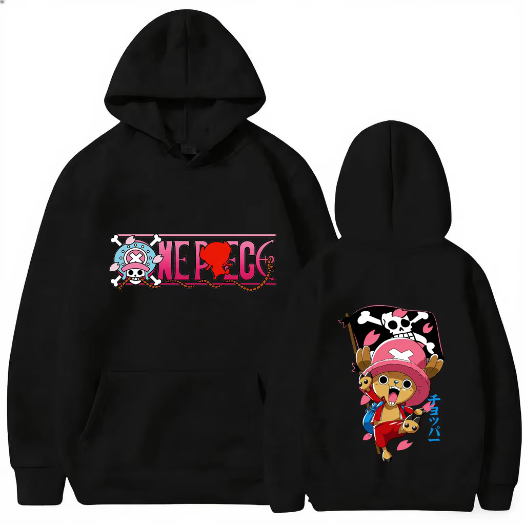 Sweat à capuche graphique One Piece Chopper pour hommes et femmes, nouveau sweat à capuche décontrac