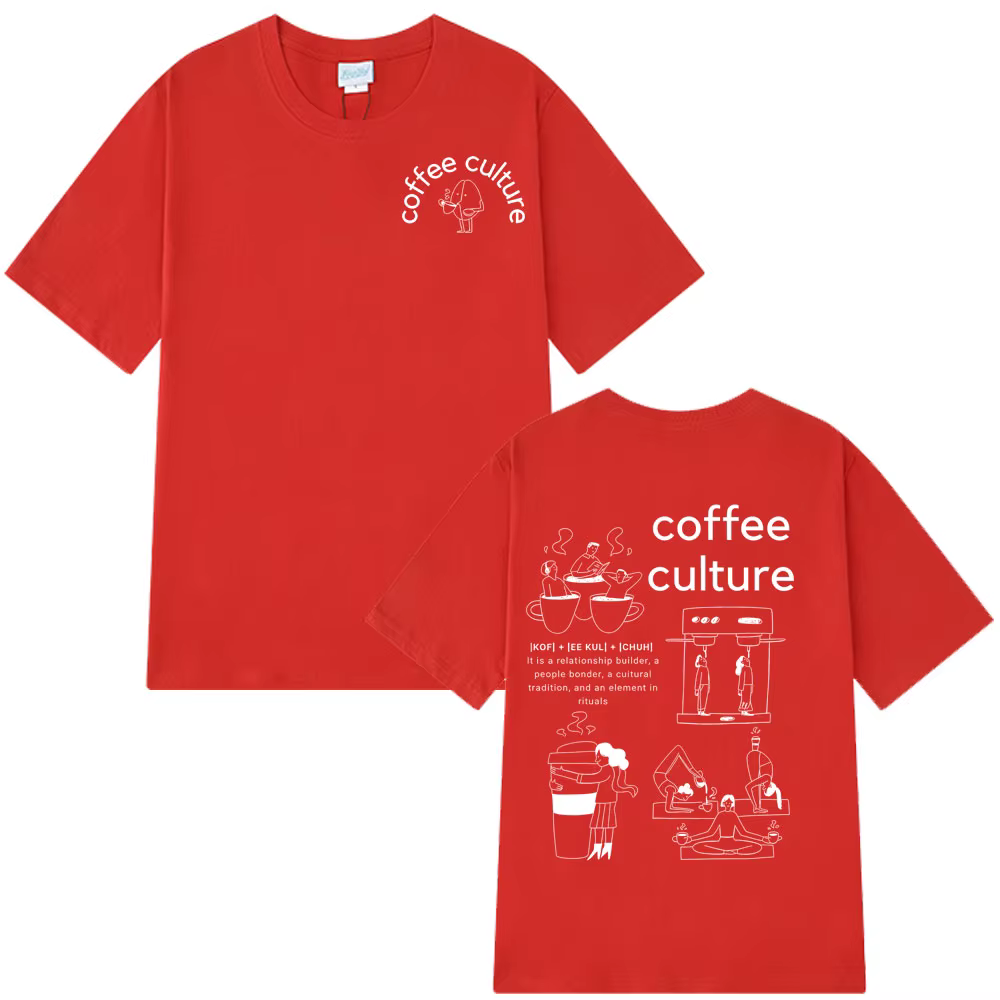 T-shirt manches courtes col rond pour homme et femme, 100% coton, ample, Harajuku, drôle, Culture de
