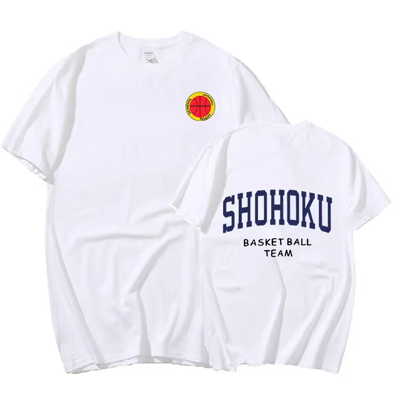 T-Shirt d'équipe de basket-ball d'anime japonais pour femmes, chemises imprimées Sakuragi Hanamichi,