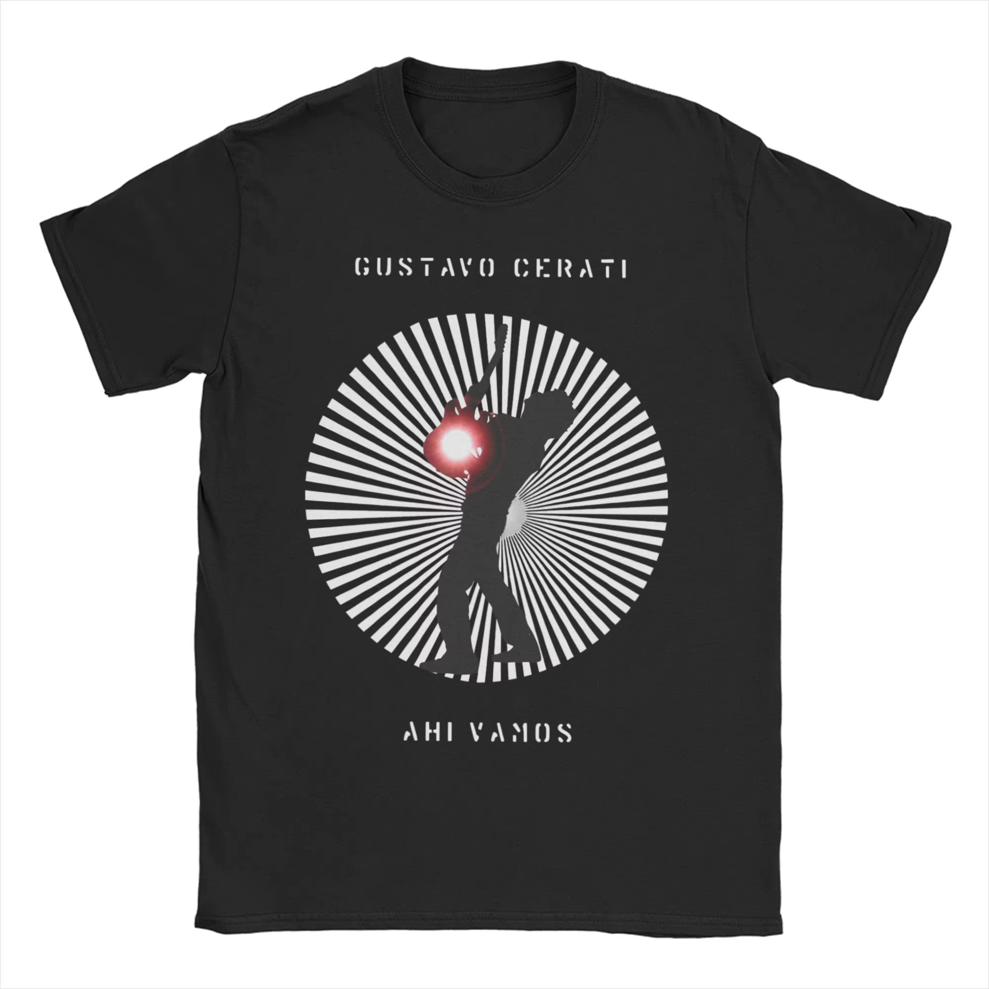 Gustavo Cerati Tour 2025 Album T-Shirt été coton t-shirts pour hommes Hip Hop T-Shirt décontracté ch