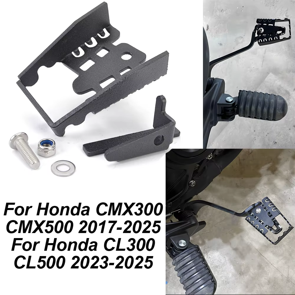 Accessoires de moto pour Honda CMX300 CMX500 2017-2025 CL300 CL500 2023-2025, pédale de frein antidé