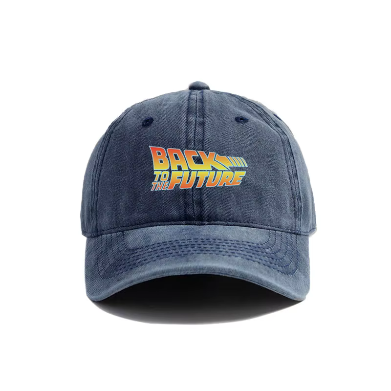 Casquette de Baseball retour vers le futur, chapeaux d'été en détresse pour papa, casquettes en coto