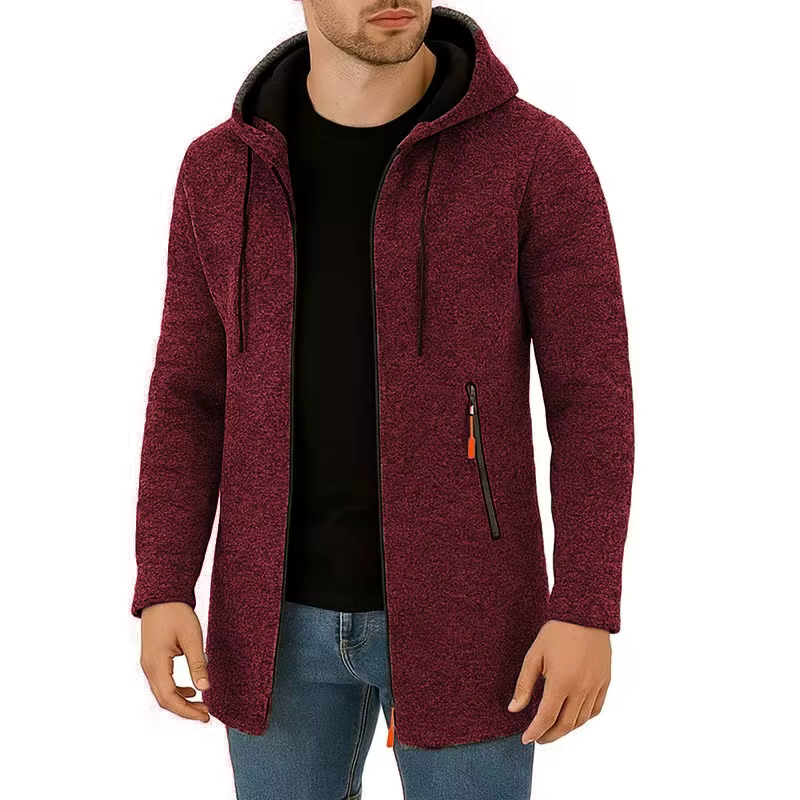 Hommes à manches longues sweats à capuche pour hommes fermeture éclair surdimensionné Streetwear hiv