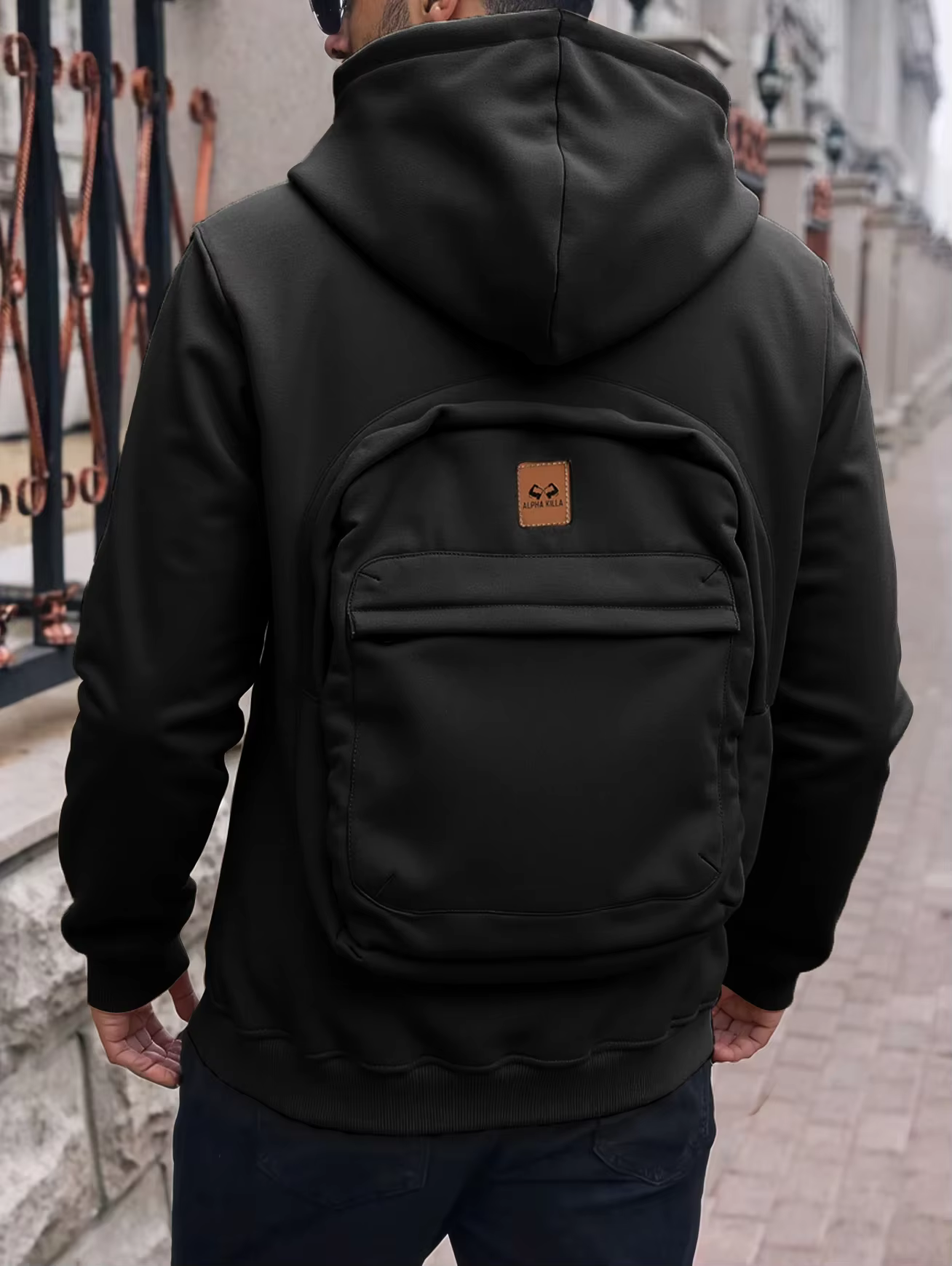 Sac à dos tridimensionnel pour hommes et femmes, nouveau Design tendance, sweat à capuche ample, déc