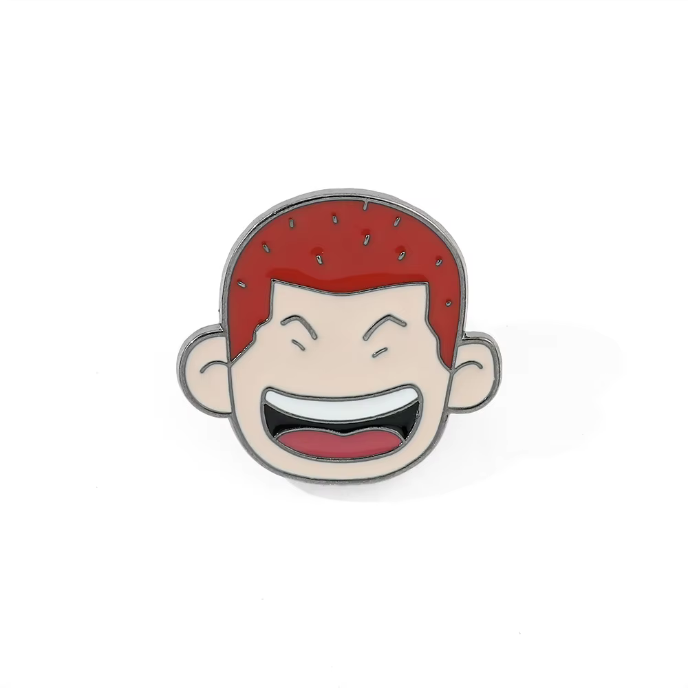 Broche décorative en métal motif dessin animé mignon, accessoire cadeau, épingles pour sacs, vêtemen