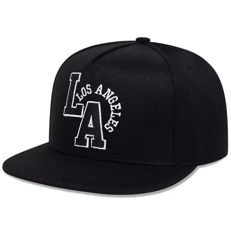 Casquette de baseball brodée Los Angeles Hip Hop Snapback pour hommes, femmes, adultes – Casquettes 