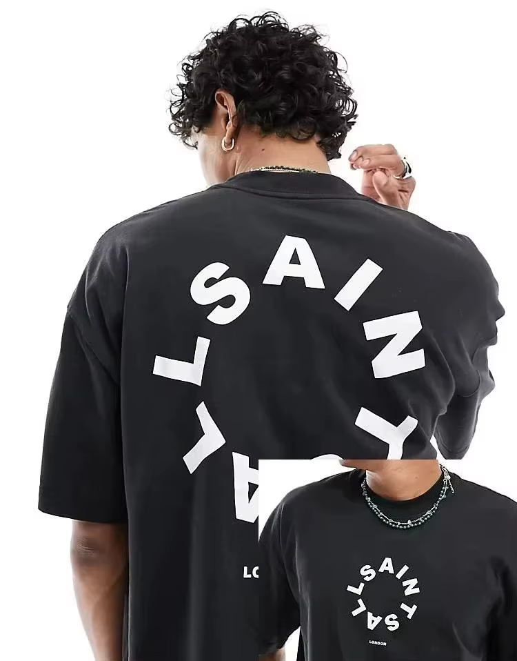 Nouveau T-shirt de luxe en coton 2026 pour hommes et femmes – T-shirt ample tendance