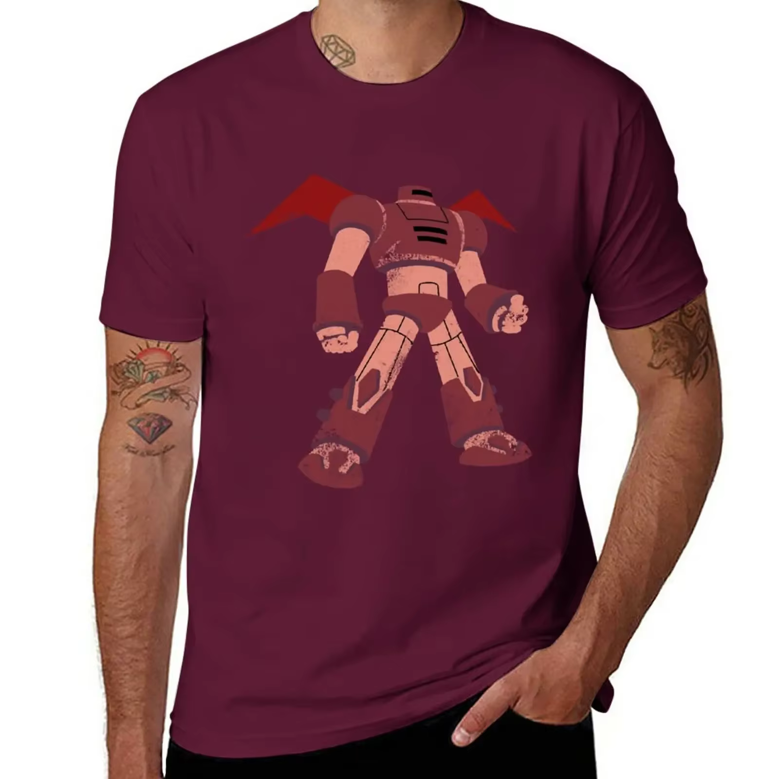 T-shirt graphique Hiro Hamada pour hommes, sweat-shirt, grande taille, médicaments, drôle, grand for