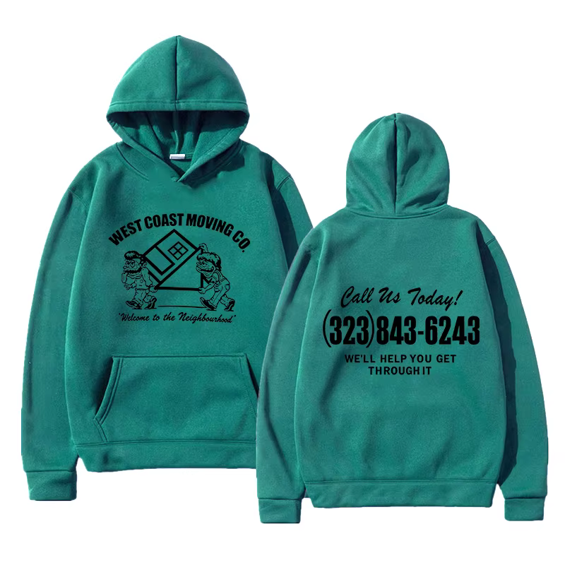 The Neighborhood Band NBHD Hoodies Welcome To The Neighborhood 323-THE-NBHD Sweat-shirt à capuche à 