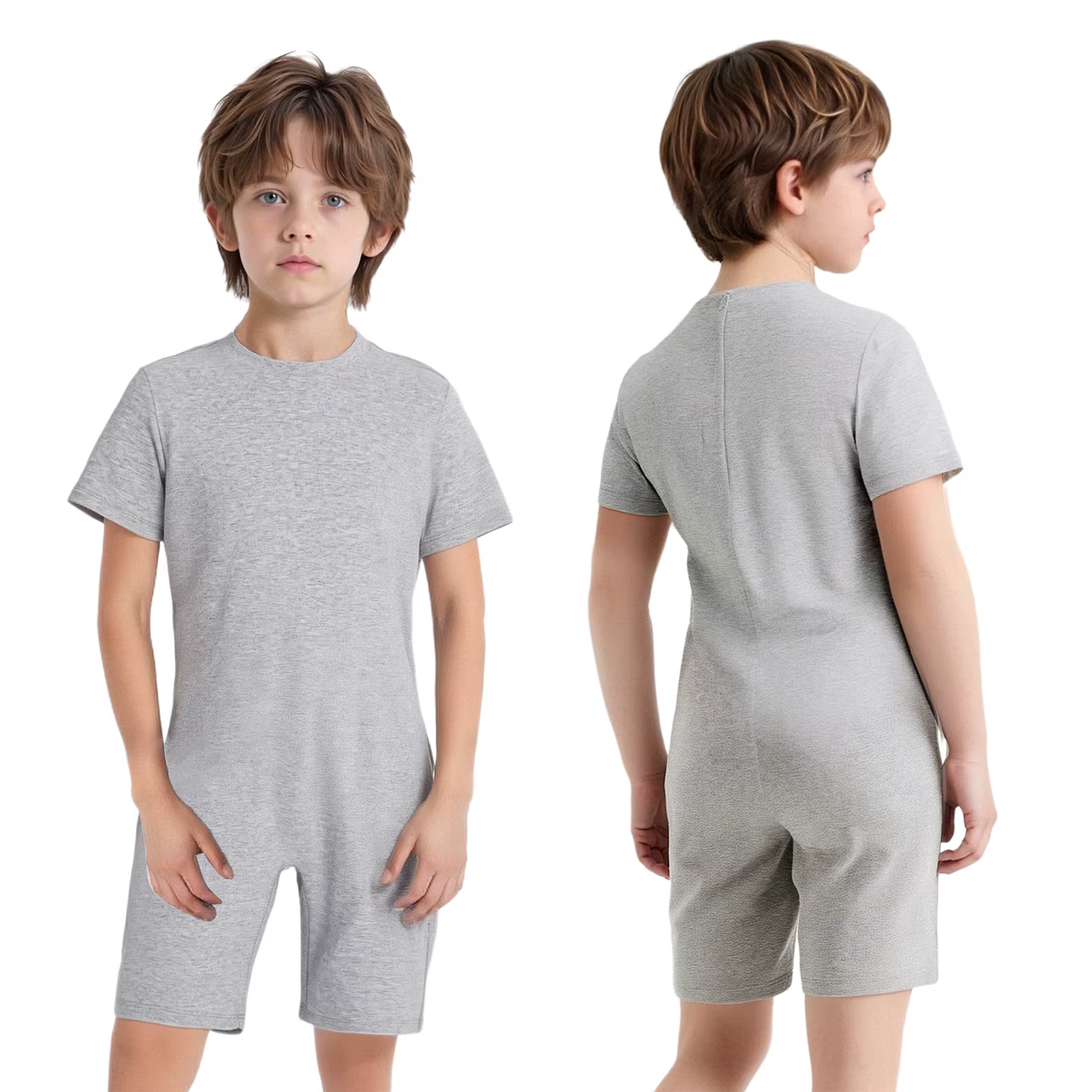 Vêtements adaptatifs pour enfants unisexes ayant des besoins spéciaux, autisme, sensoriel, garçons, 