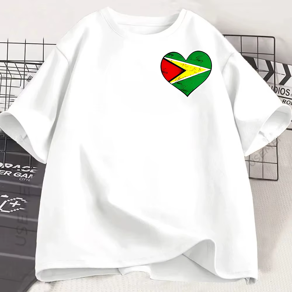 T-shirt graphique paysage côtier Casablanca, t-shirt décontracté à imprimé rétro pour vacances à la 