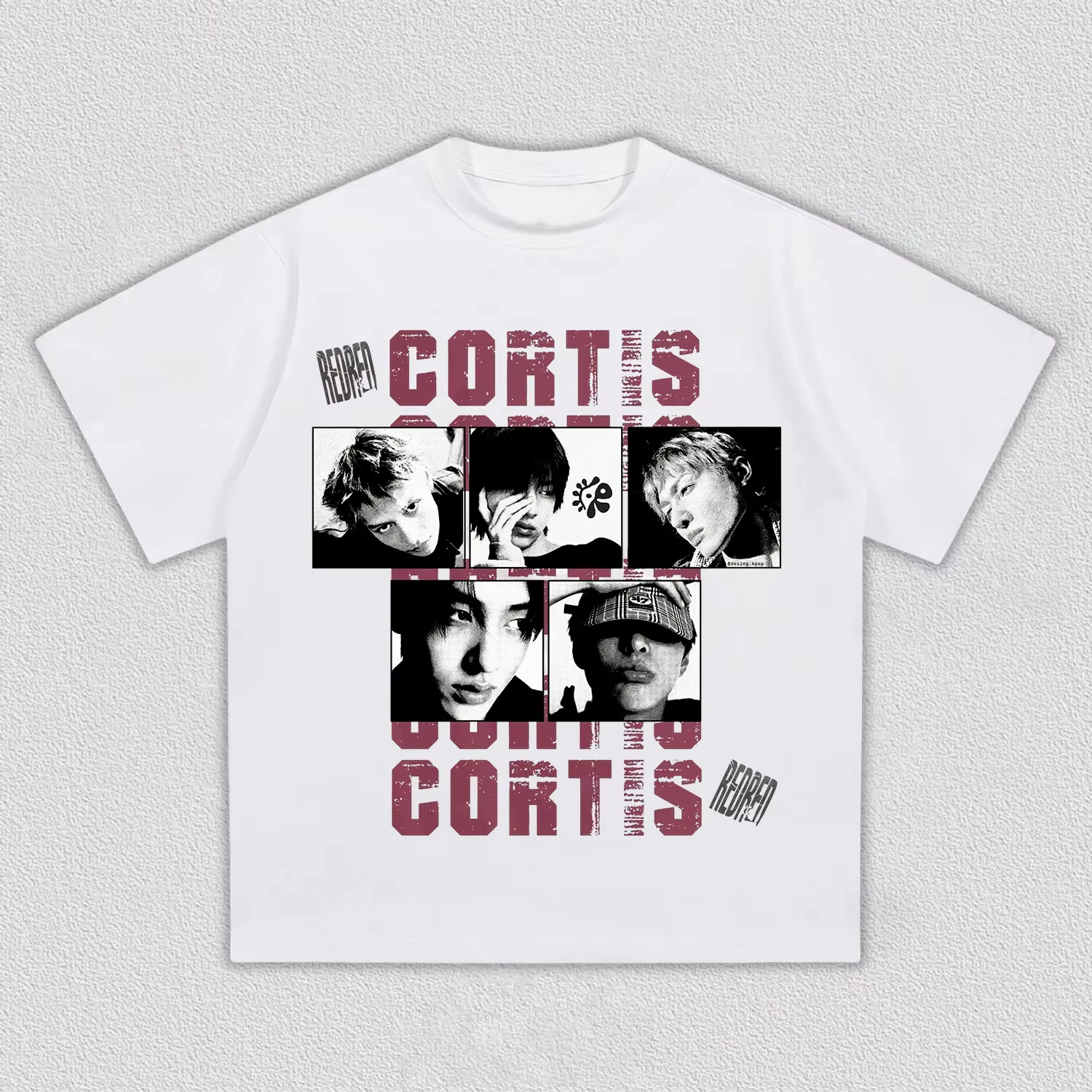 REDRED Cortis Album GREENGREEN Merch 2026 T-shirt 100% coton, vêtements unisexes pour hommes et femm