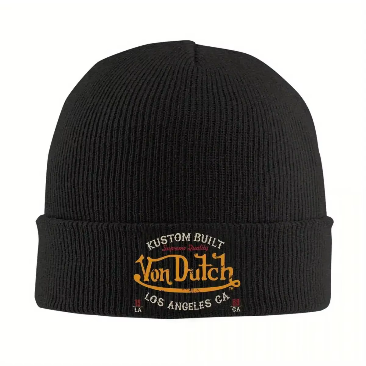 Nouveau 2026 Vons Fashion Bonnet tricoté en acrylique style hollandais, style baggy, pour Hommes et 