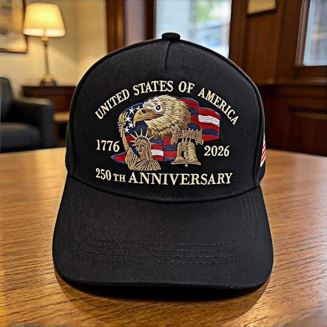 Casquette de baseball patriotique 1776-202666 pour le 250e anniversaire de la fondation des États-Un