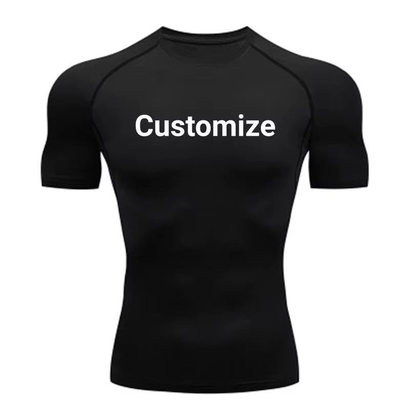 Personnalisation du T-shirt à séchage rapide pour hommes