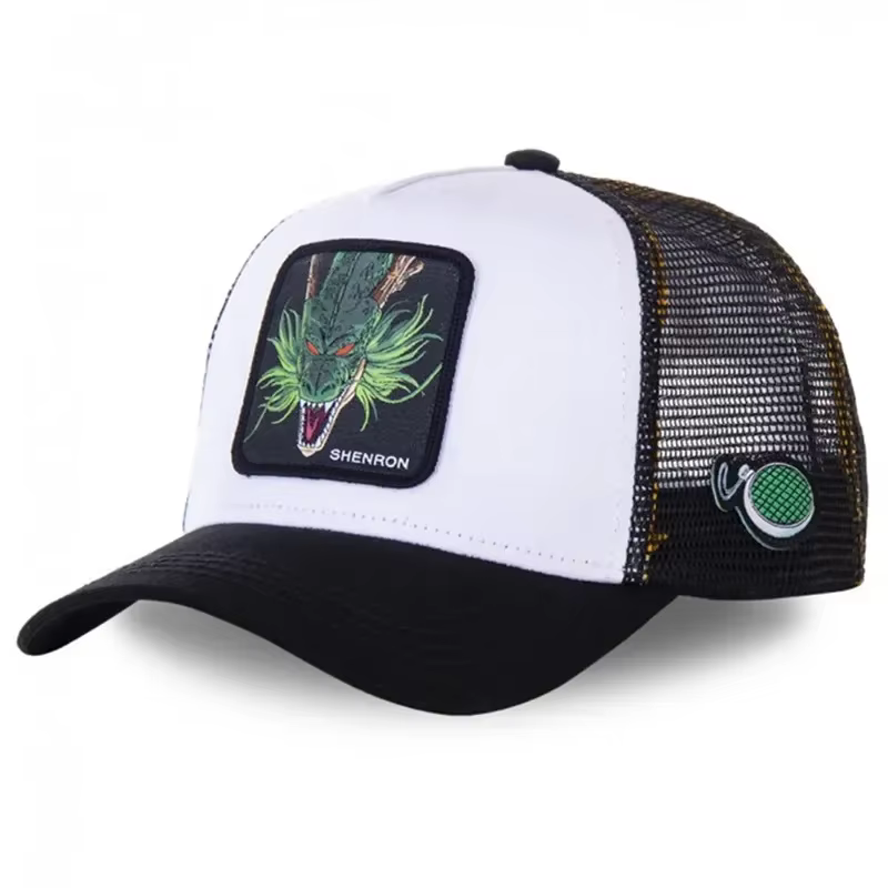 Casquette Dragon Ball Son Goku – Casquette de baseball brodée pour homme, style hip-hop, visière par