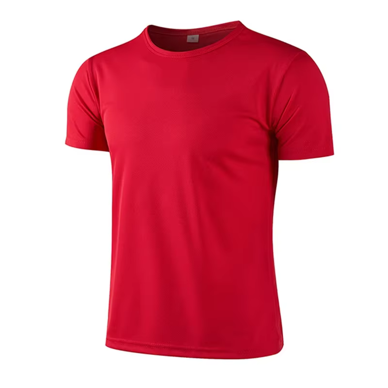 T-shirt sportif pour hommes, été, exercice quotidien, entraînement, haut à manches courtes, Fitness,