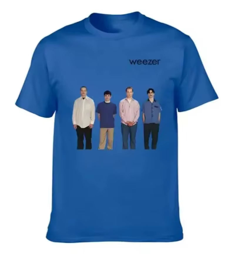 T-shirt d'été ample et décontracté pour hommes, style hip-hop, col rond, manches courtes, imprimé av
