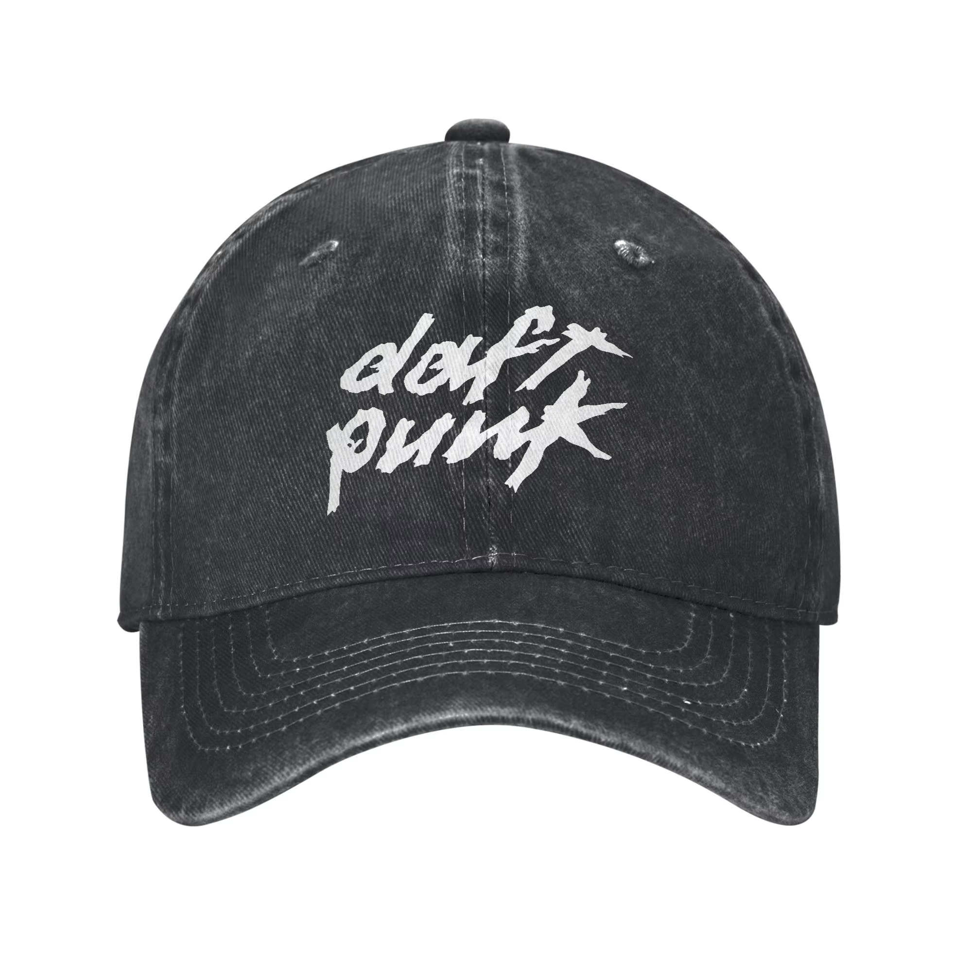 Daft Punk blanc Script casquette de Baseball décontractée Sport de plein air camionneur chapeau été 