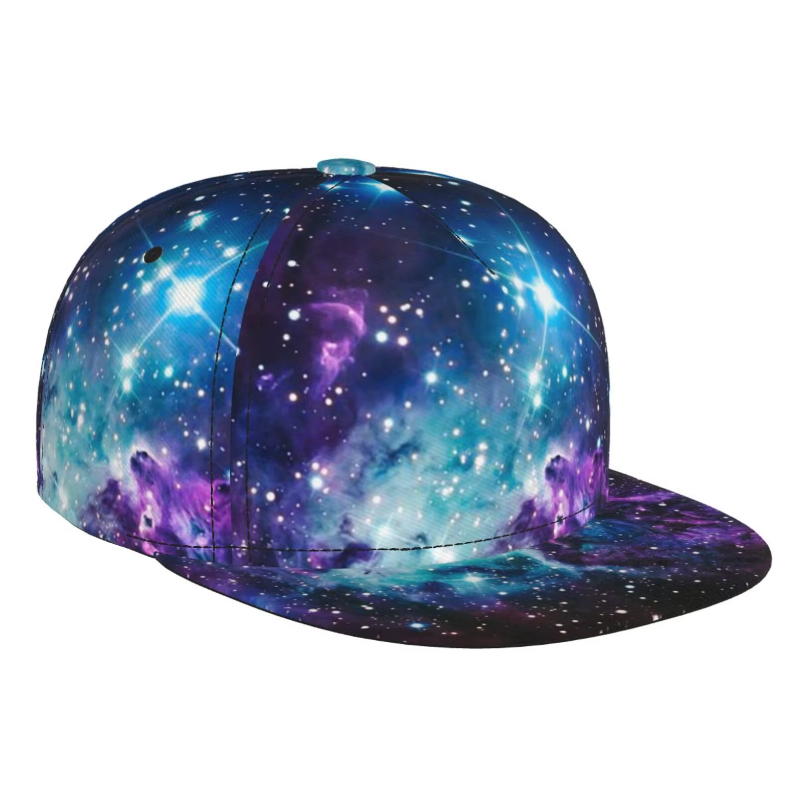 Chapeau Galaxy Snapback pour hommes et femmes, chapeaux plats de Style Hip Hop, casquette de Basebal
