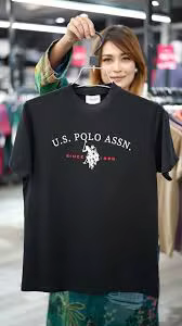 T-shirt classique imprimé logo été 2026 style américain en coton pour hommes et femmes, décontracté 