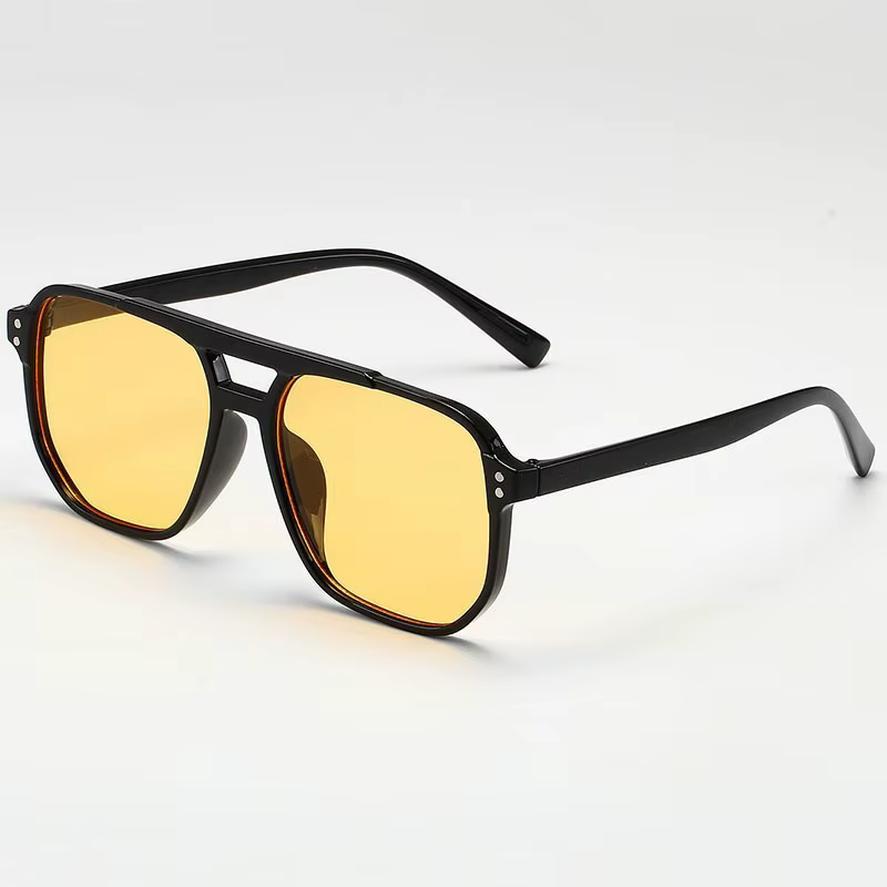 Vintage hommes femmes grandes lunettes de soleil hommes nuances carrées marque concepteur unisexe lu
