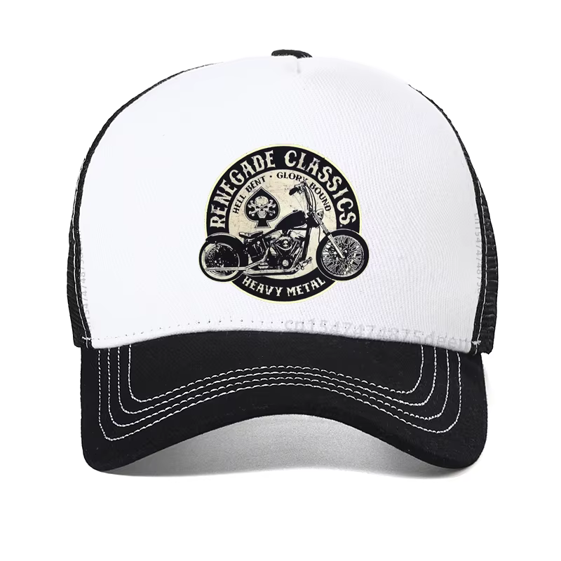 Nouvelle casquette de baseball vintage Glory Bounds Motorcycle USA Heavy Metal pour hommes, chapeau 